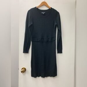 Black knit dress size medium